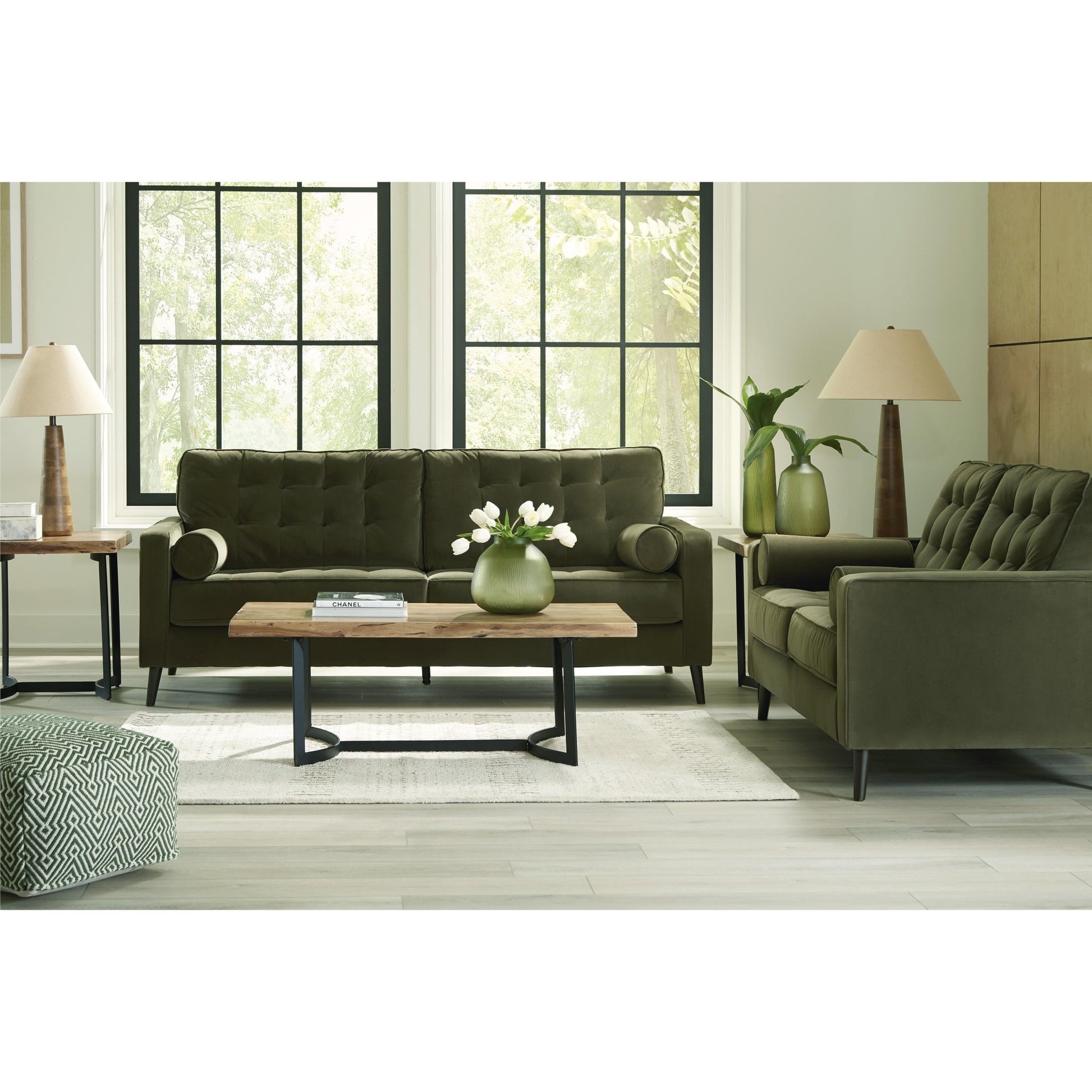 Ashley Reveon Lakes Stationary Fabric Sofa 2640438 - American Furniture of Slidell
