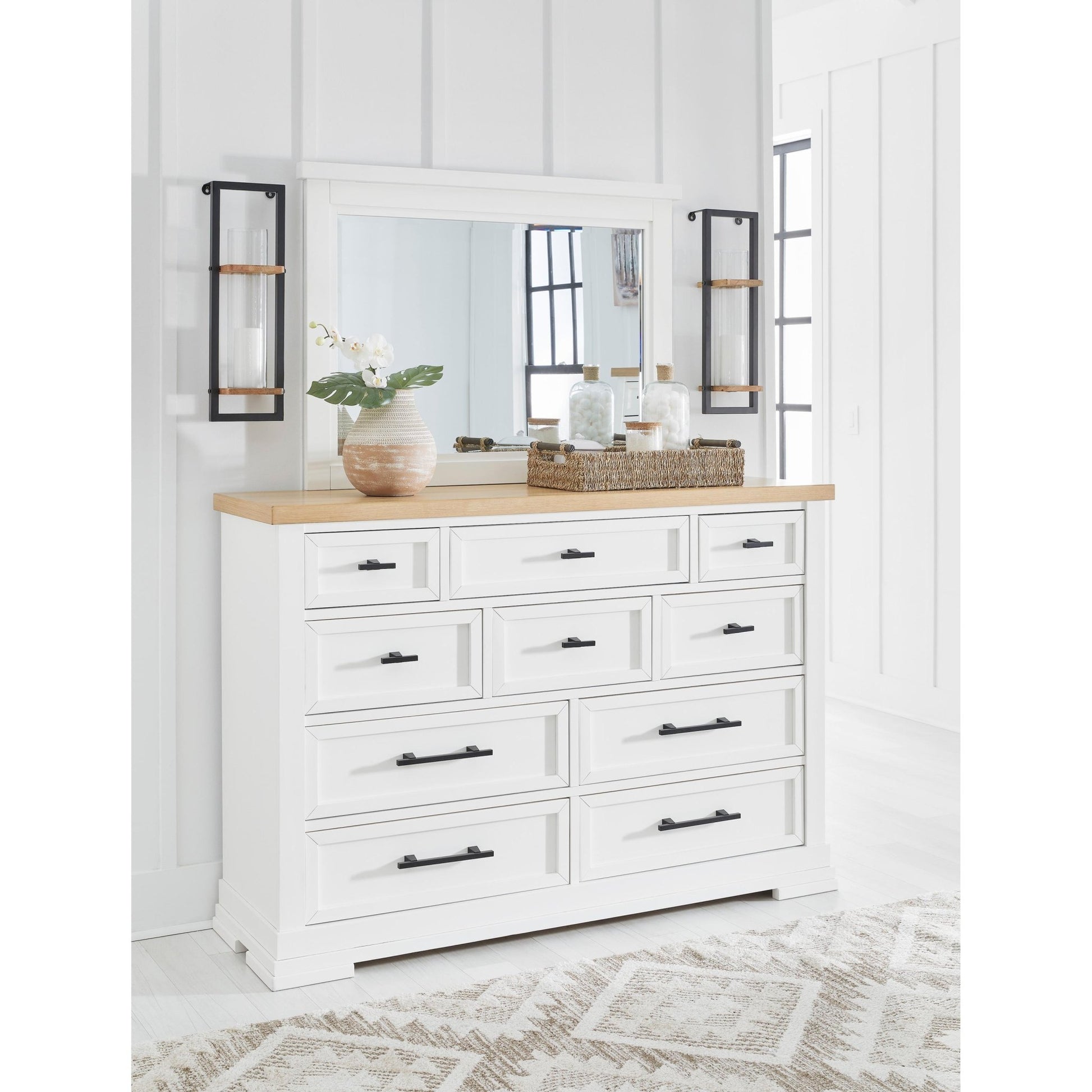 Benchcraft Ashbryn B844 8 pc Queen Panel Storage Bedroom Set - American Furniture of Slidell