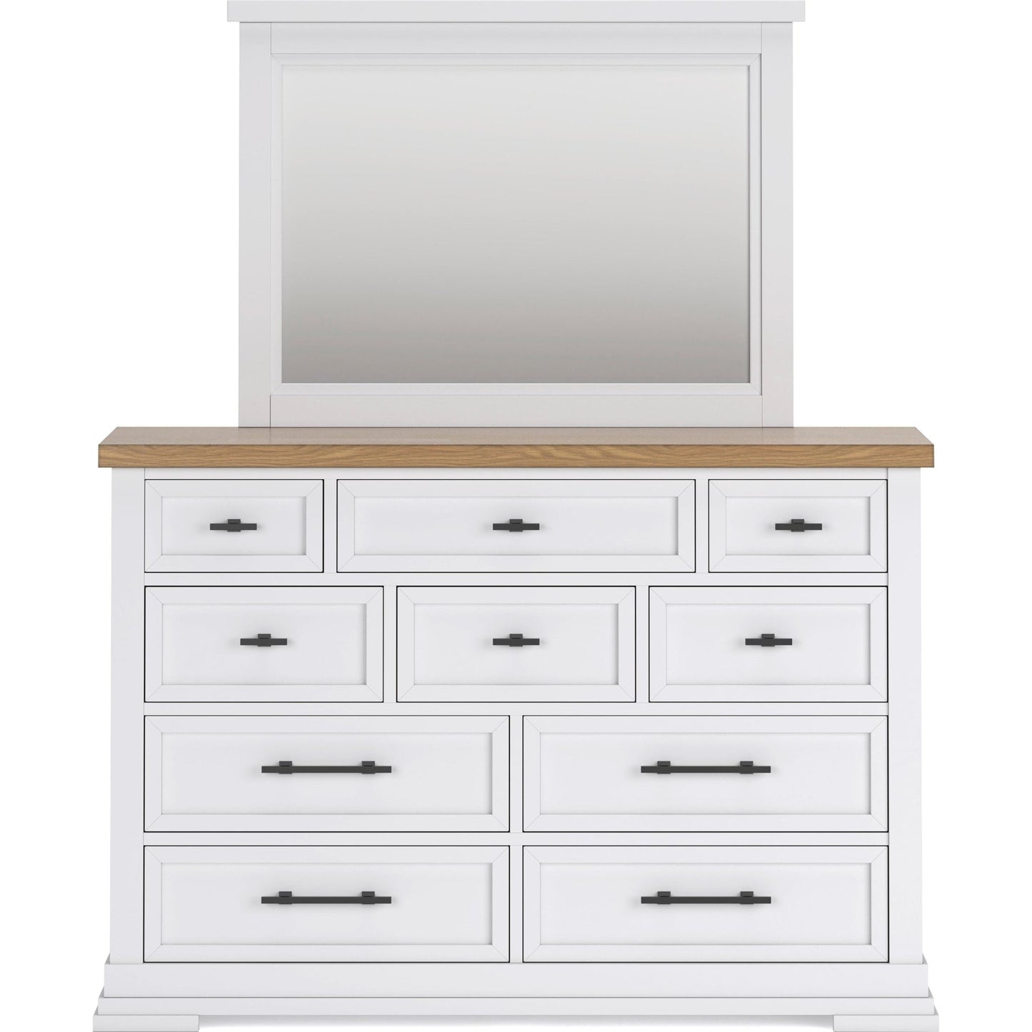Benchcraft Ashbryn B844B1 Dresser and Mirror - American Furniture of Slidell