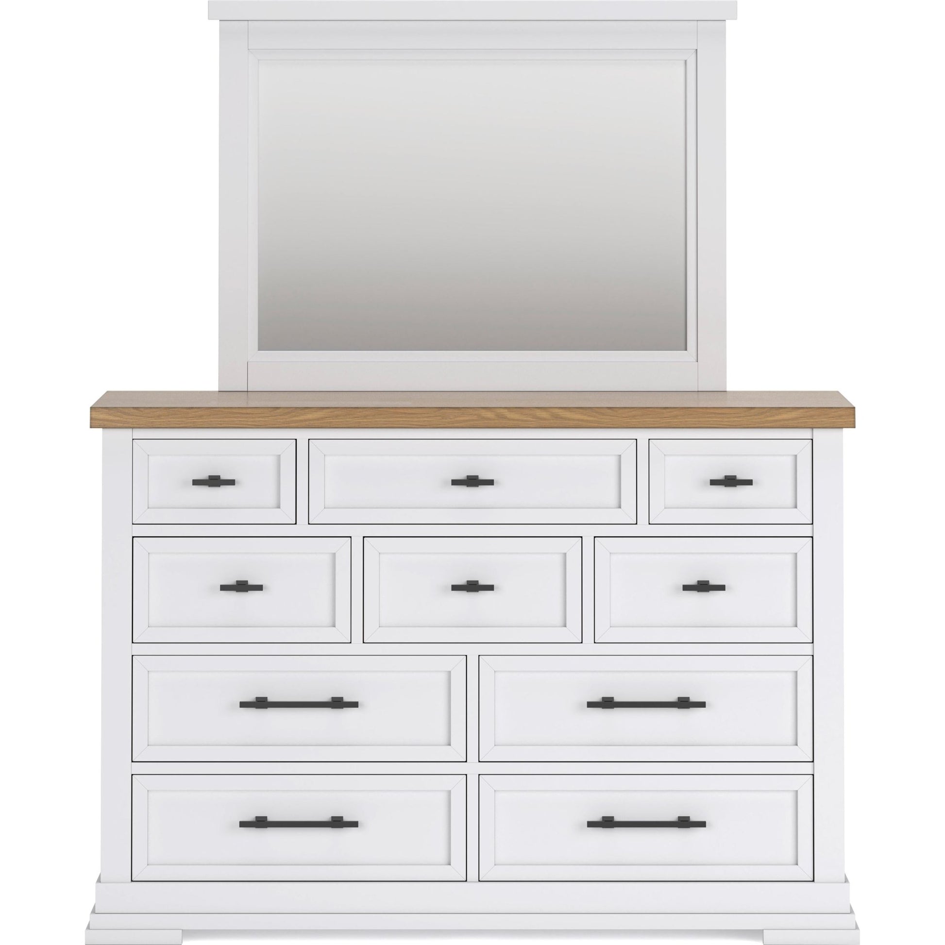 Benchcraft Ashbryn B844B1 Dresser and Mirror - American Furniture of Slidell