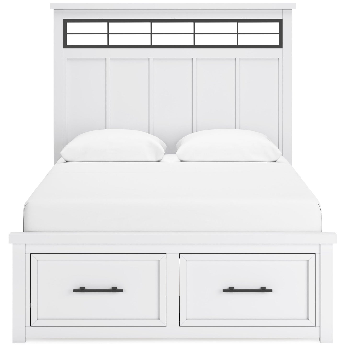 Benchcraft Ashbryn B844B2 Queen Panel Storage Bed - American Furniture of Slidell