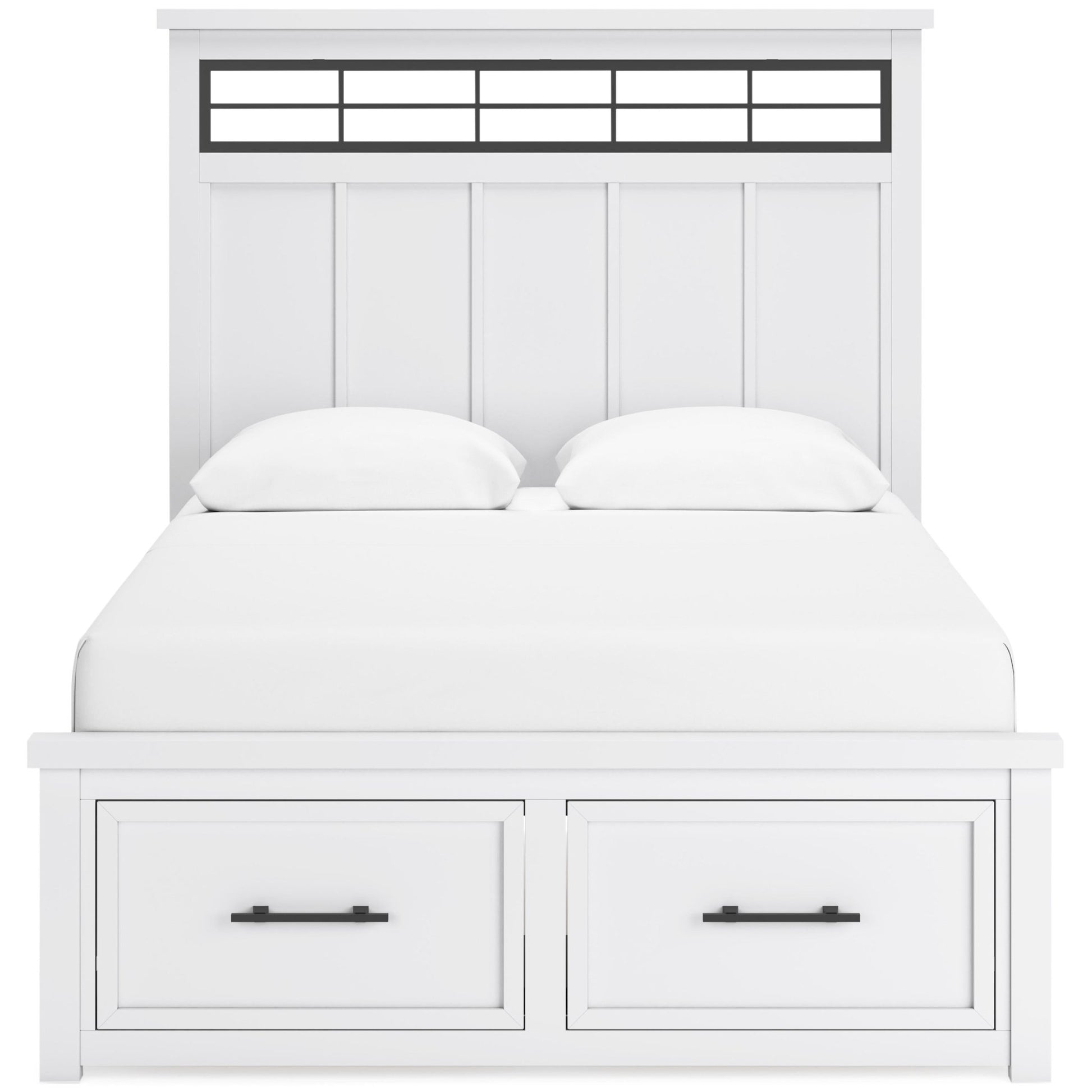 Benchcraft Ashbryn B844B2 Queen Panel Storage Bed - American Furniture of Slidell