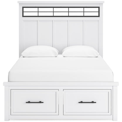 Benchcraft Ashbryn B844B2 Queen Panel Storage Bed - American Furniture of Slidell