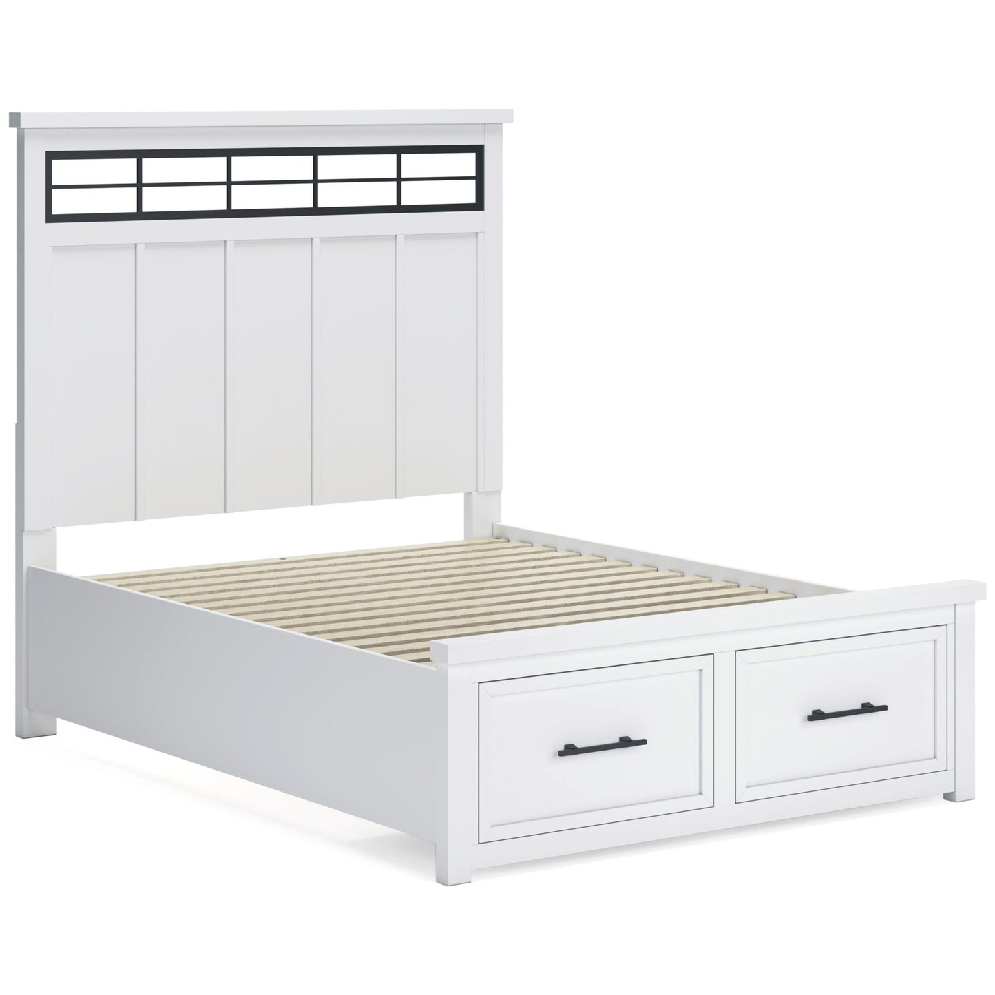 Benchcraft Ashbryn B844B2 Queen Panel Storage Bed - American Furniture of Slidell
