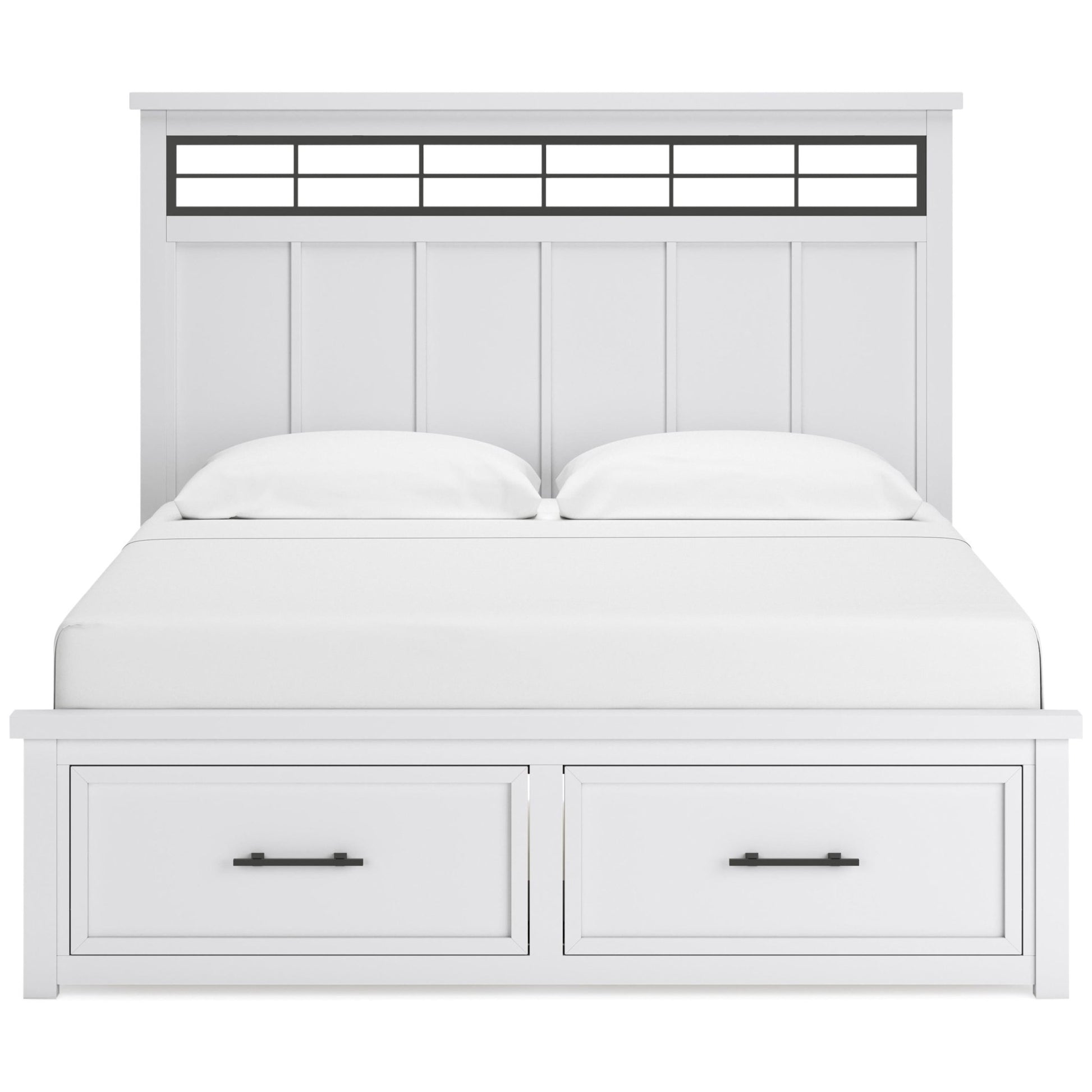 Benchcraft Ashbryn B844B4 King Panel Storage Bed - American Furniture of Slidell