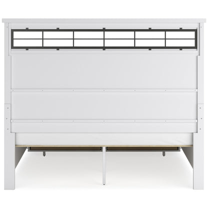 Benchcraft Ashbryn B844B5 California King Panel Storage Bed - American Furniture of Slidell
