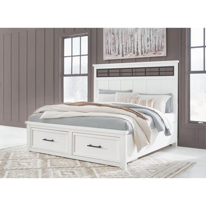 Benchcraft Ashbryn B844B5 California King Panel Storage Bed - American Furniture of Slidell