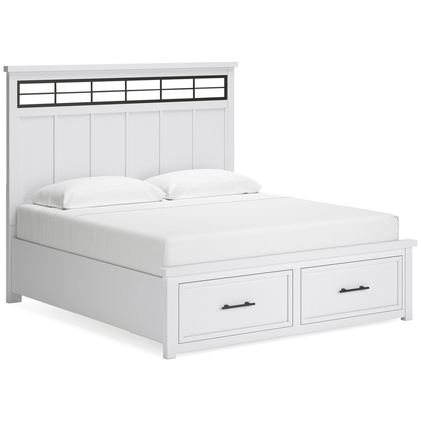 Benchcraft Ashbryn B844B5 California King Panel Storage Bed - American Furniture of Slidell