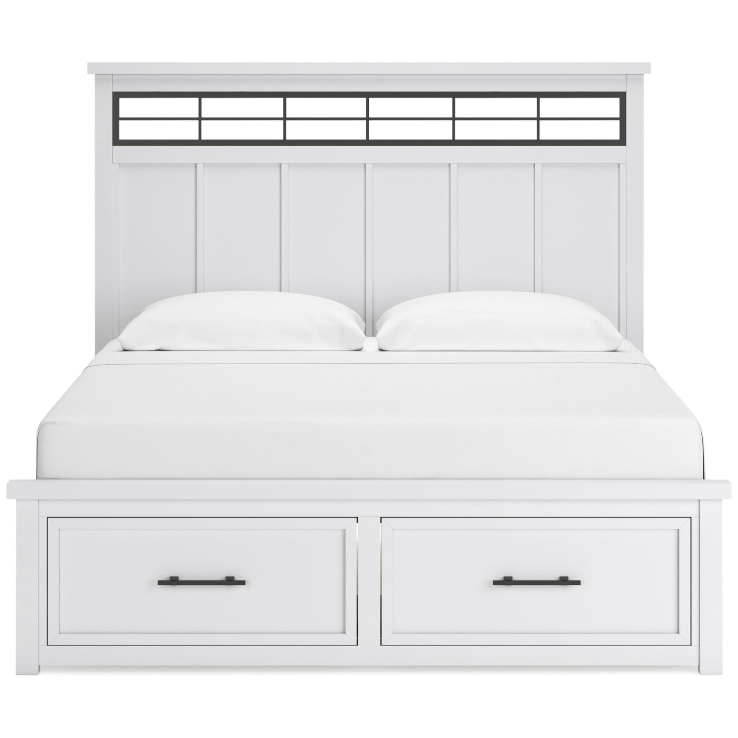 Benchcraft Ashbryn B844B5 California King Panel Storage Bed - American Furniture of Slidell