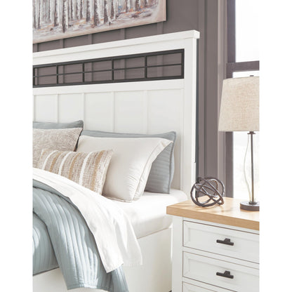 Benchcraft Ashbryn B844B5 California King Panel Storage Bed - American Furniture of Slidell