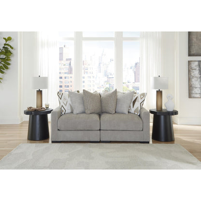 Benchcraft Aslan Court 20305S1 2 pc Loveseat Sectional - American Furniture of Slidell