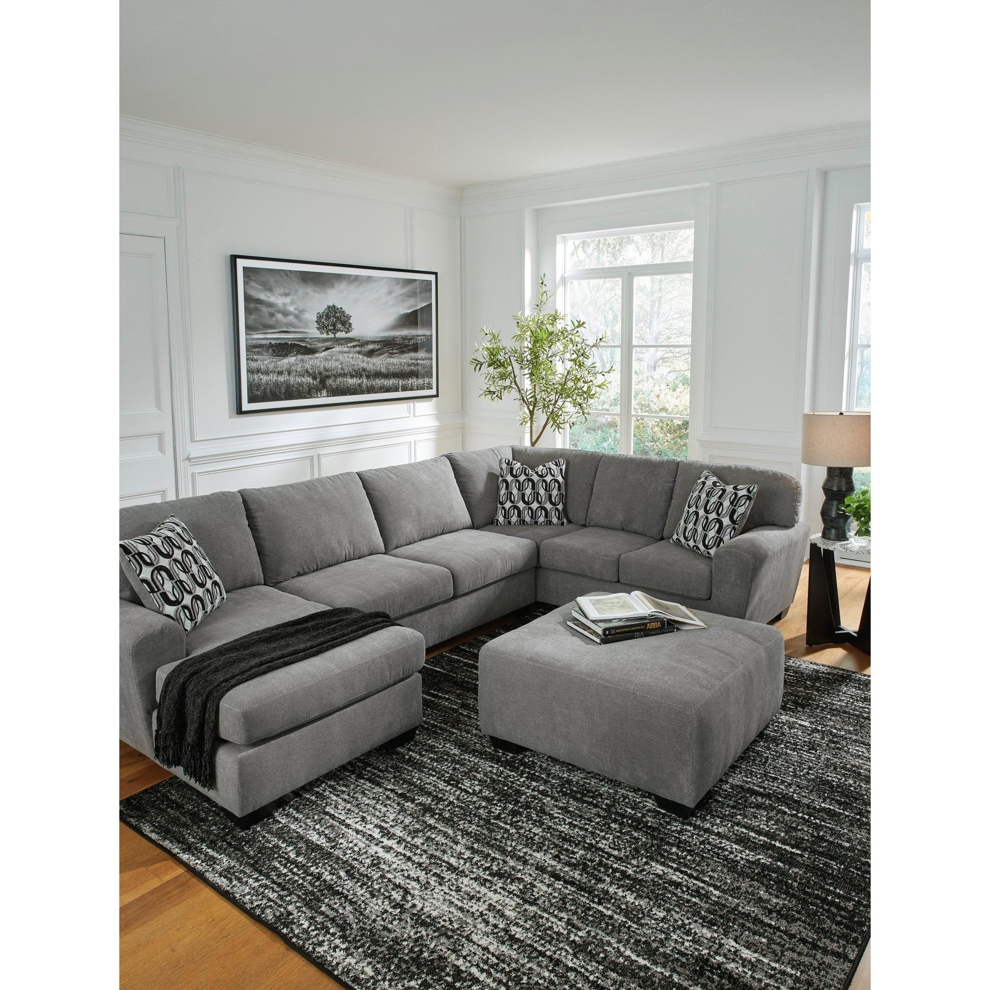 Benchcraft Birkdale Court 32402S1 3 pc Sectional with Chaise - American Furniture of Slidell