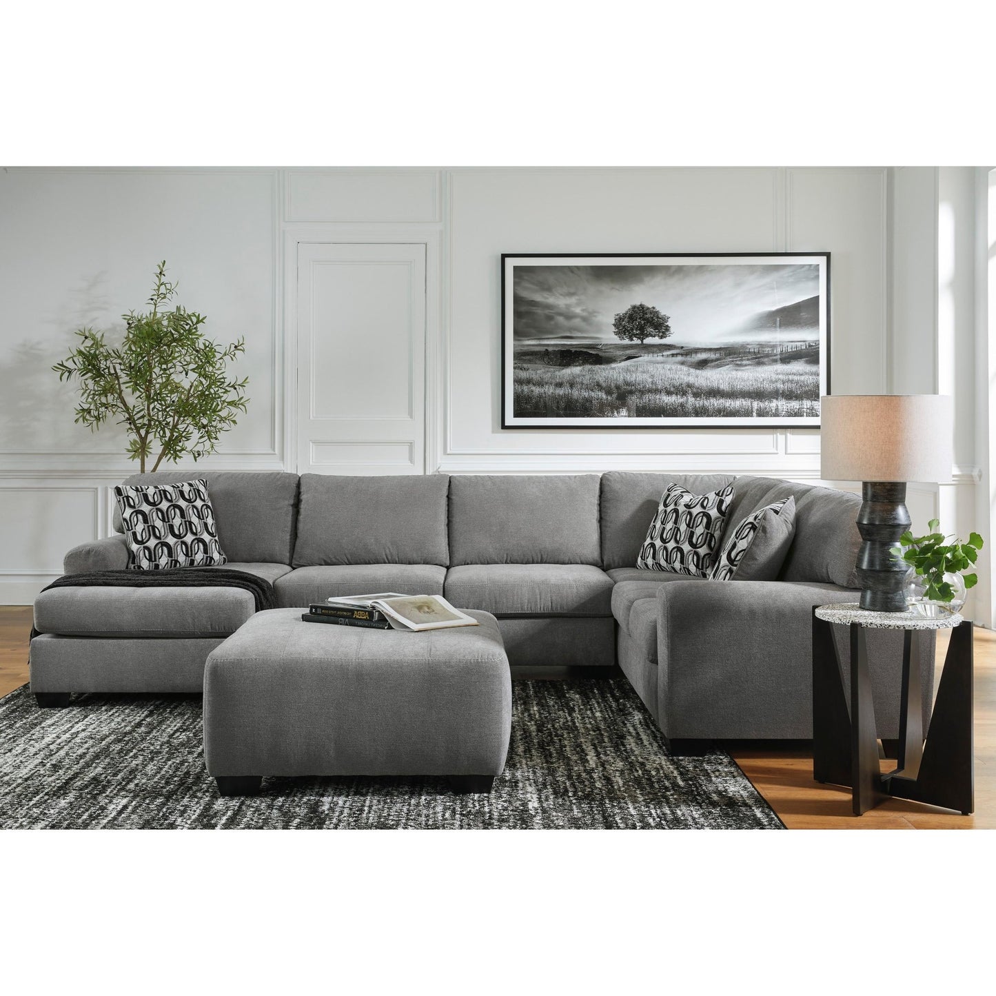 Benchcraft Birkdale Court 32402S1 3 pc Sectional with Chaise - American Furniture of Slidell