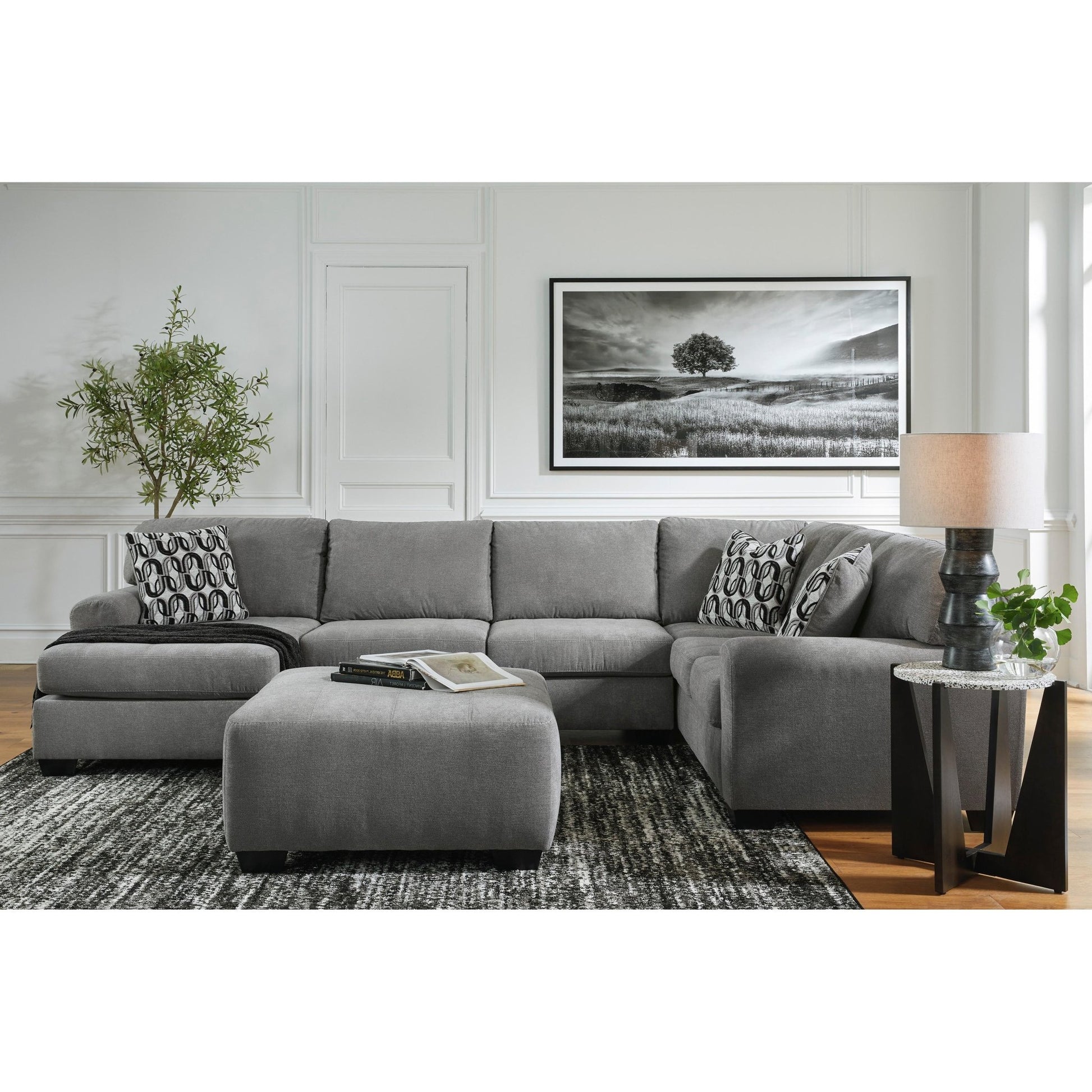 Benchcraft Birkdale Court 32402S1 3 pc Sectional with Chaise - American Furniture of Slidell