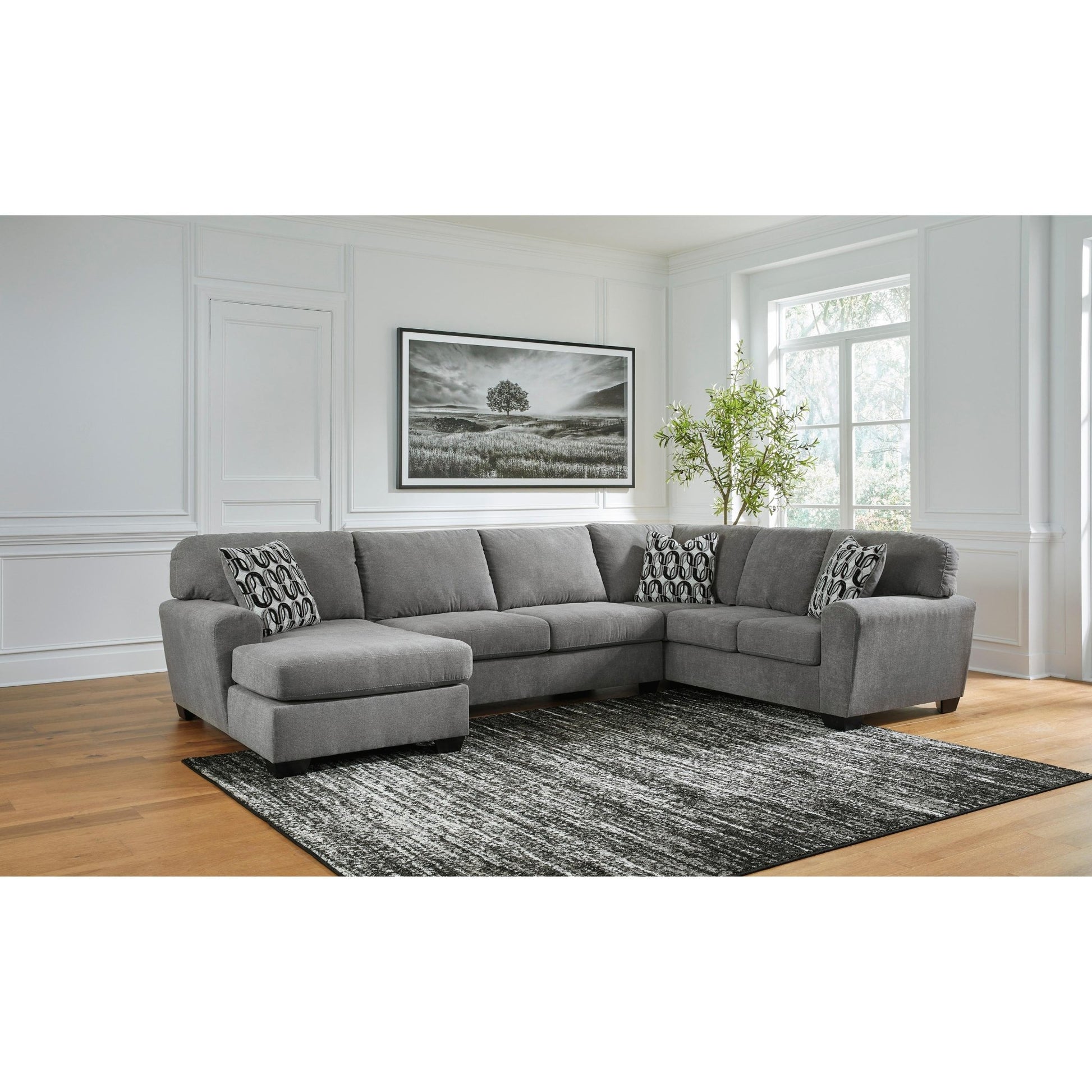 Benchcraft Birkdale Court 32402S1 3 pc Sectional with Chaise - American Furniture of Slidell