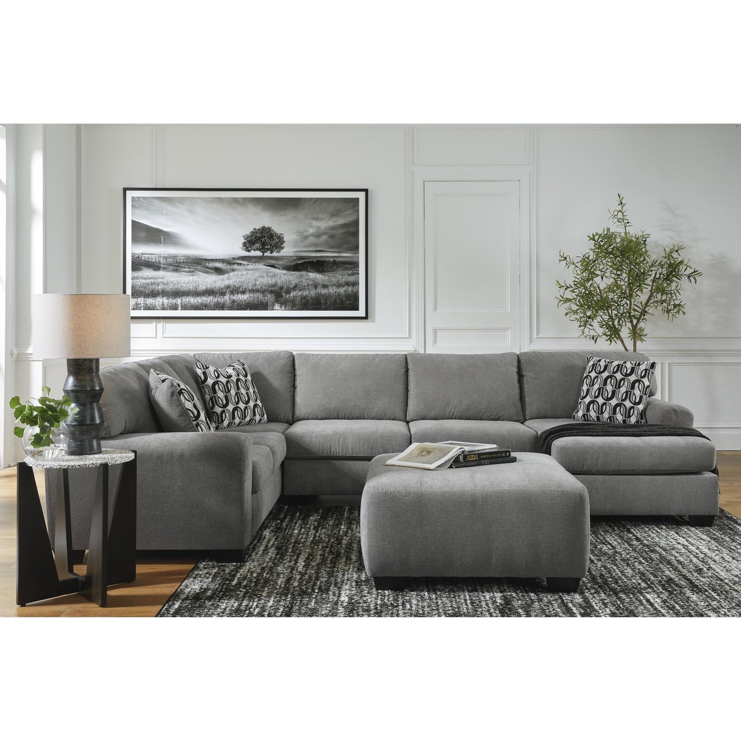 Benchcraft Birkdale Court 32402S2 3 pc Sectional with Chaise - American Furniture of Slidell
