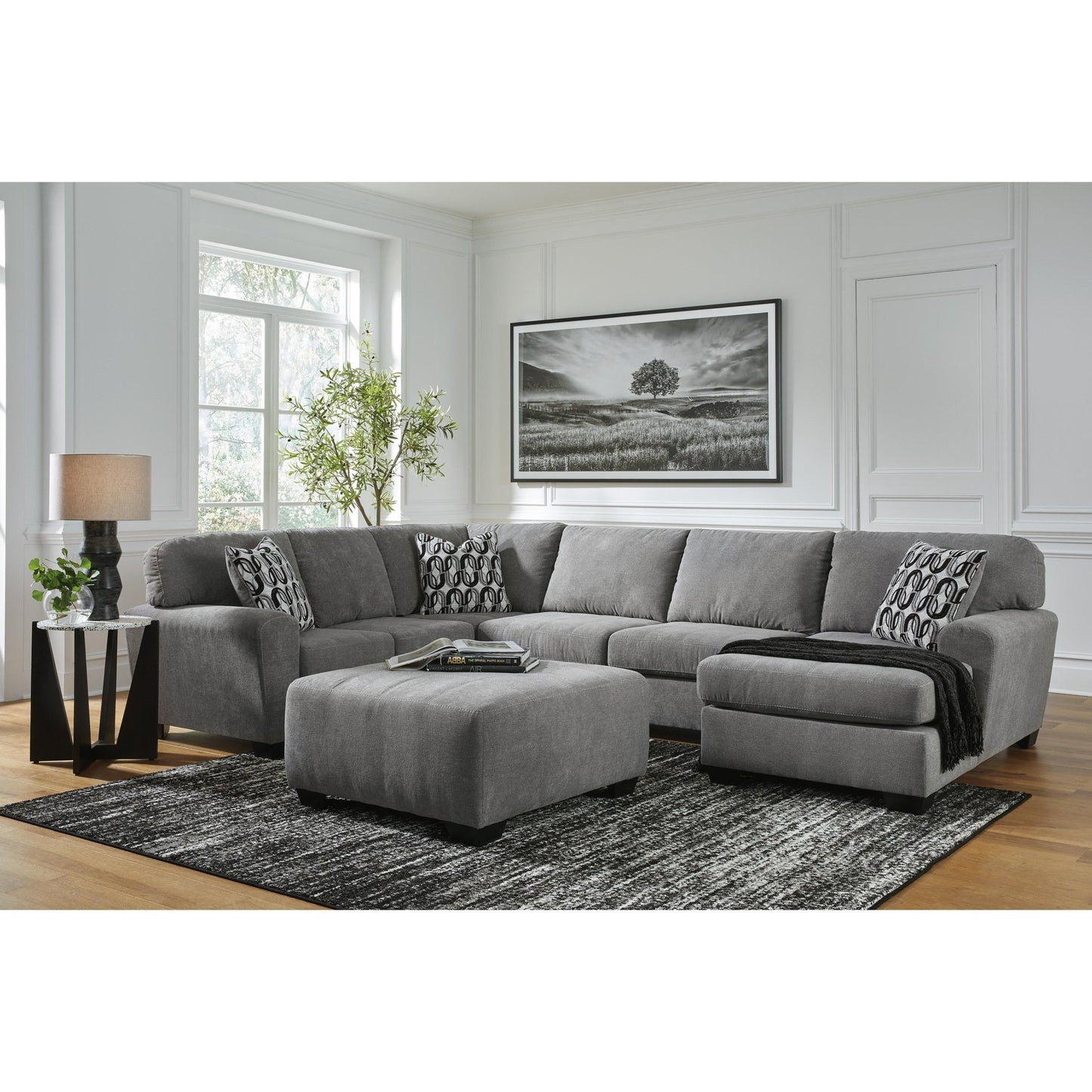 Benchcraft Birkdale Court 32402S2 3 pc Sectional with Chaise - American Furniture of Slidell