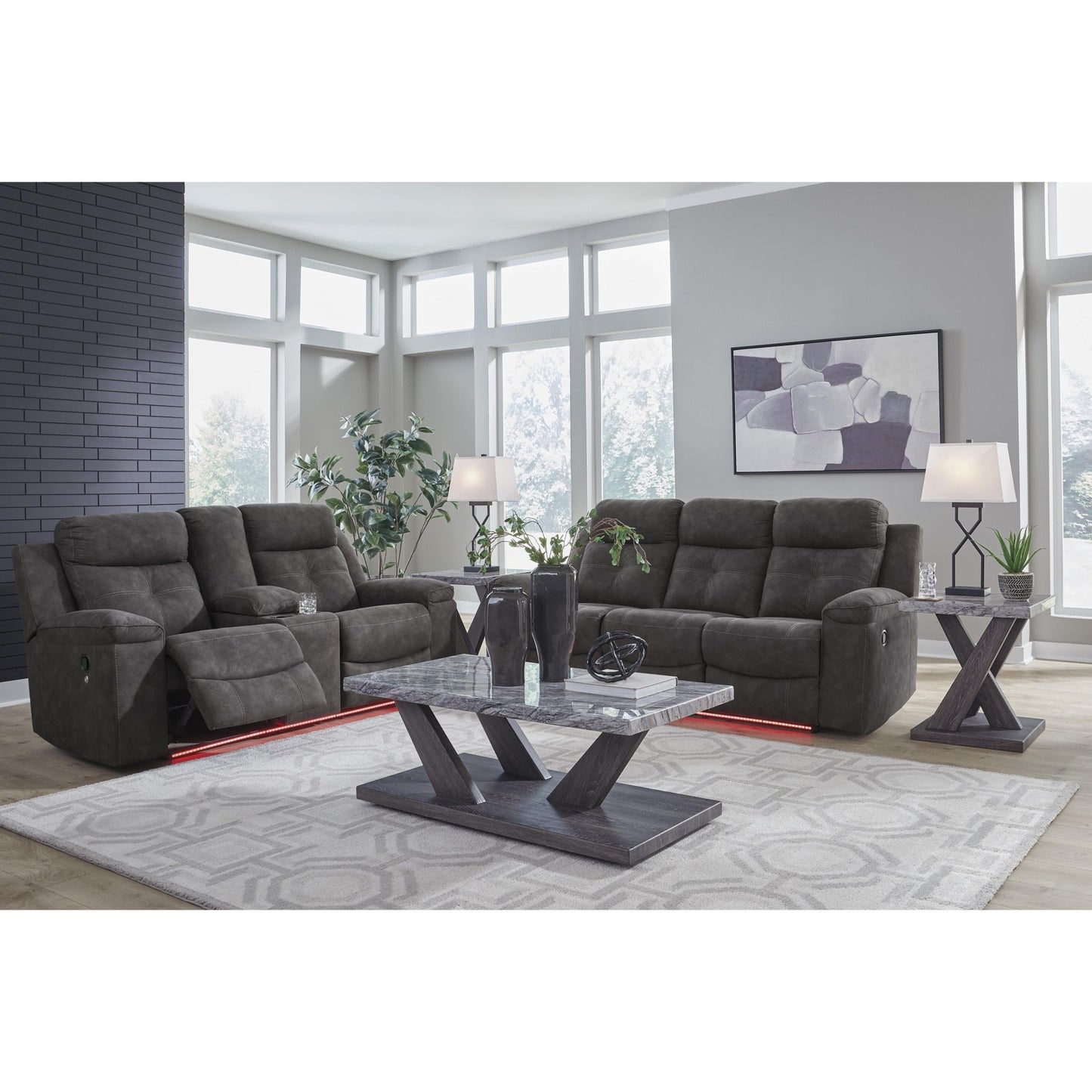 Benchcraft Brysonview 6360588 Reclining Sofa - American Furniture of Slidell