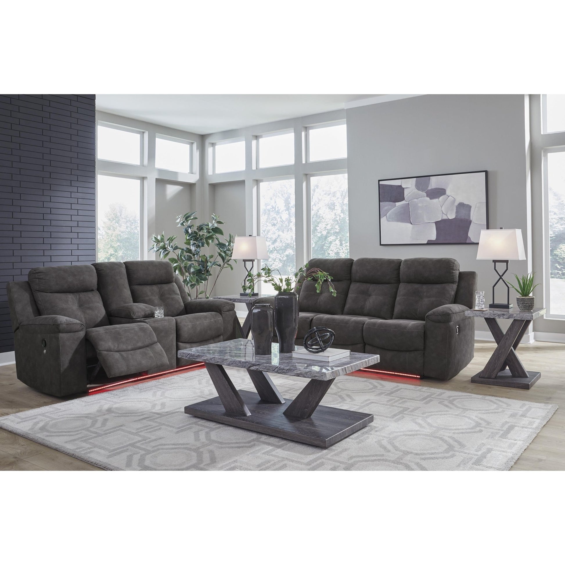 Benchcraft Brysonview 6360588 Reclining Sofa - American Furniture of Slidell