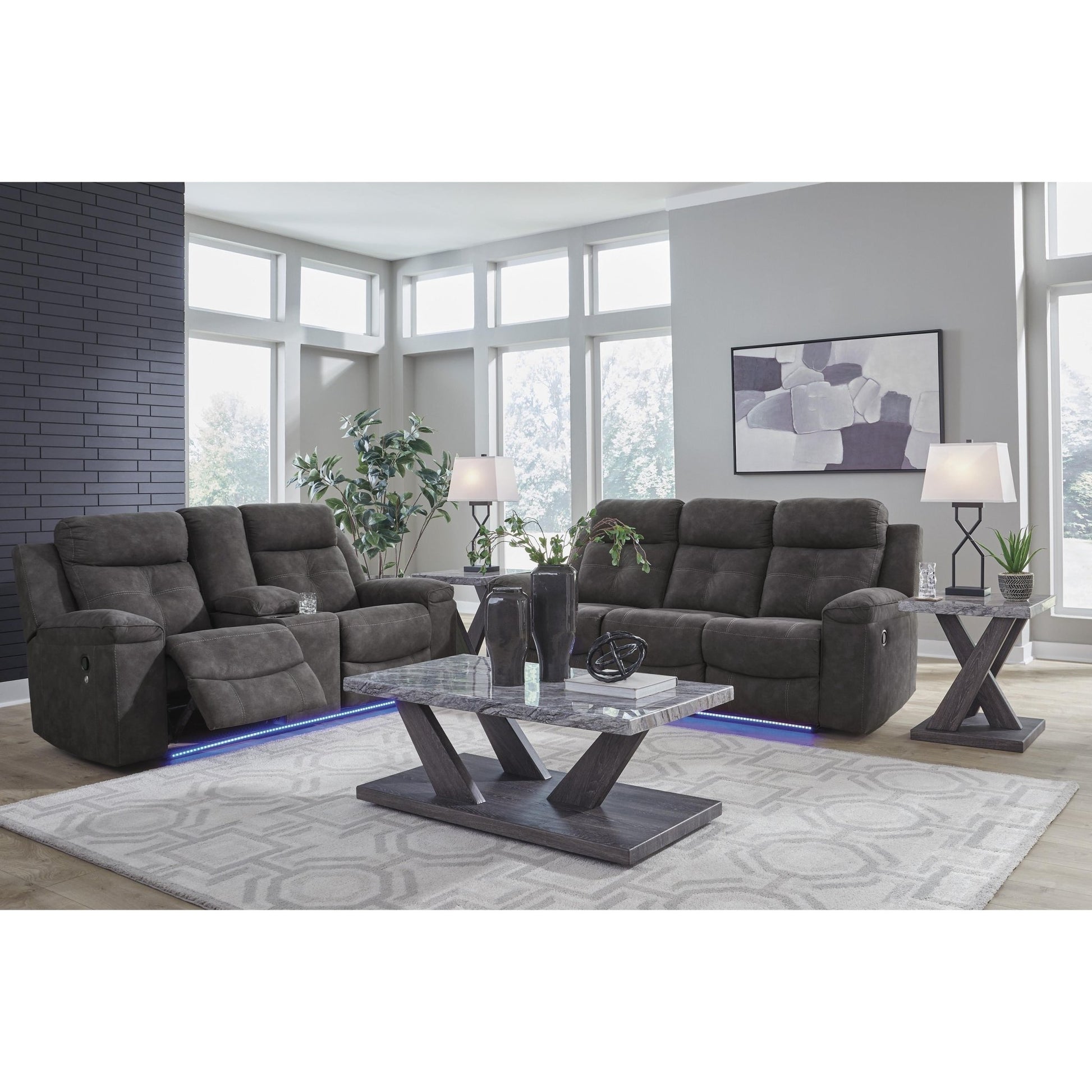 Benchcraft Brysonview 6360588 Reclining Sofa - American Furniture of Slidell