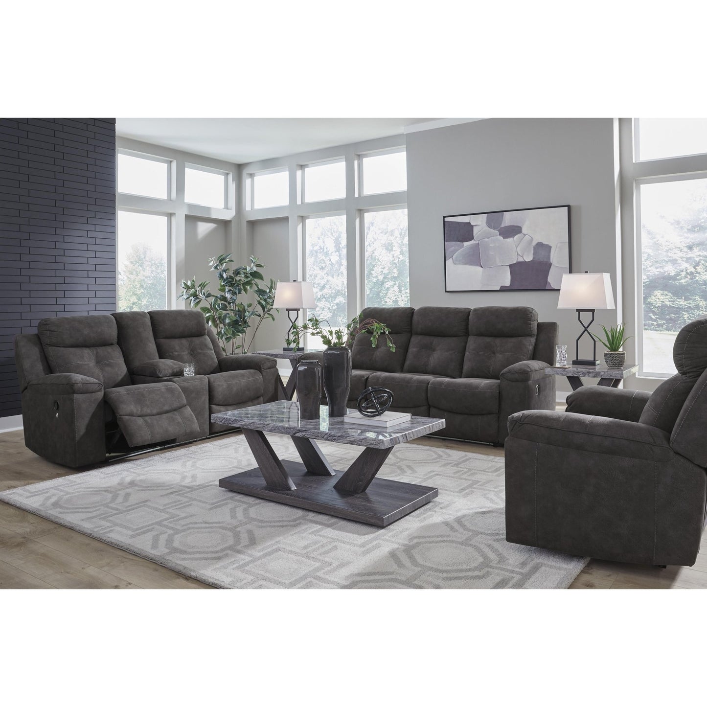 Benchcraft Brysonview 6360588 Reclining Sofa - American Furniture of Slidell