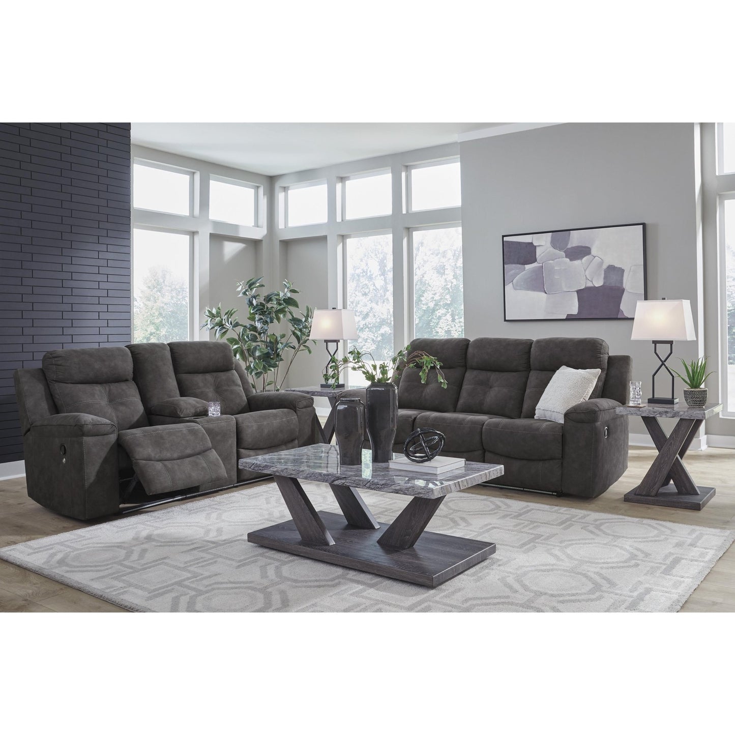 Benchcraft Brysonview 6360588 Reclining Sofa - American Furniture of Slidell