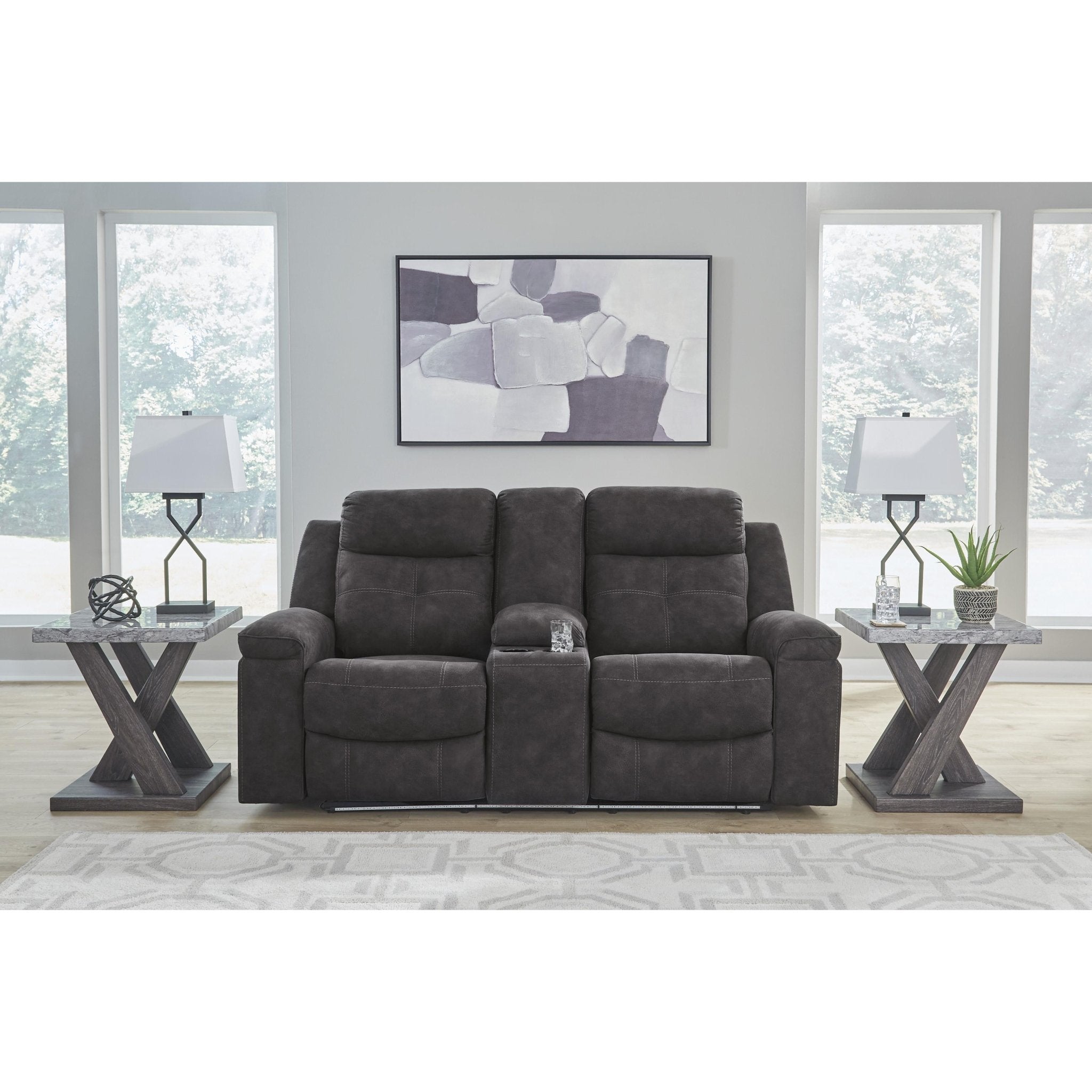 Benchcraft Brysonview Reclining Loveseat - Thumbnail 5