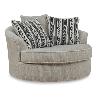 Benchcraft Calnita 2050221 Oversized Swivel Accent Chair - American Furniture of Slidell