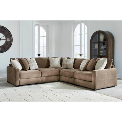 Benchcraft Camellia - Court 5 pc Sectional 6820764/6820746/6820777/6820746/6820765 - American Furniture of Slidell