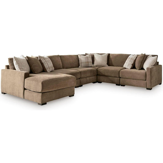 Benchcraft Camellia - Court 6 pc Sectional 6820716/6820746/6820746/6820777/6820746/6820765 - American Furniture of Slidell
