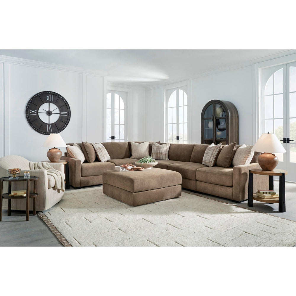 Benchcraft Camellia - Court Fabric Ottoman 6820711 - American Furniture of Slidell