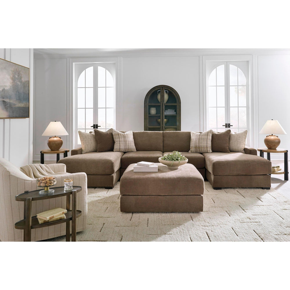 Benchcraft Camellia - Court Fabric Ottoman 6820711 - American Furniture of Slidell