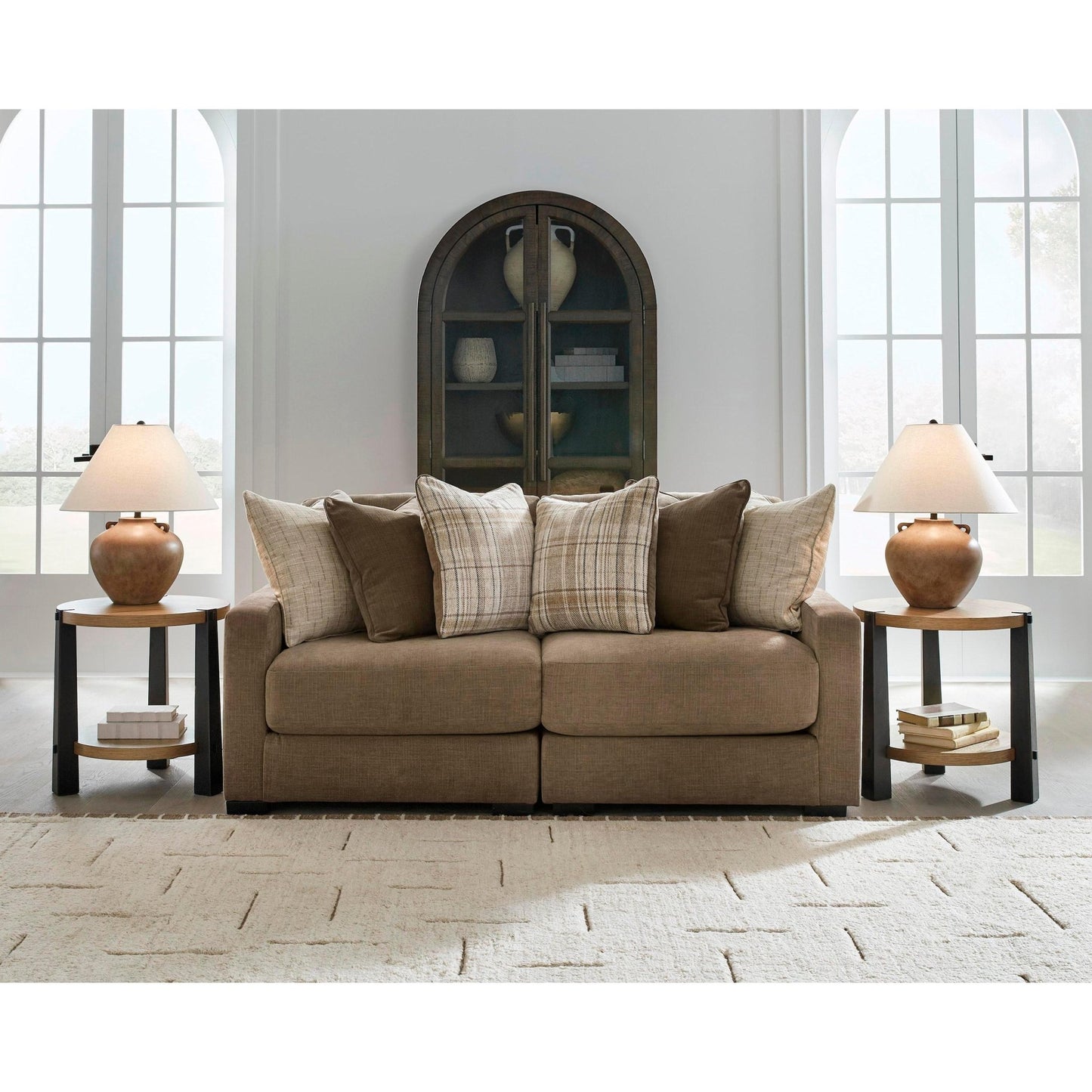 Benchcraft Camellia - Court Stationary Fabric Sofa 6820764/6820765 - American Furniture of Slidell