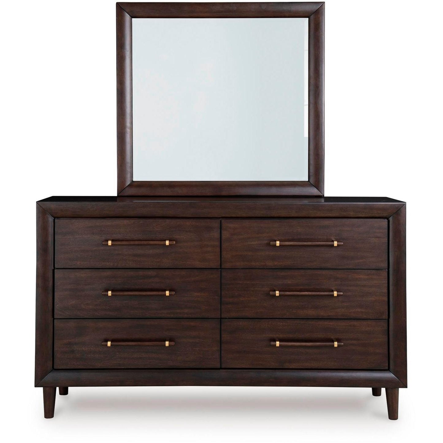 Benchcraft Dantenton 6 - Drawer Dresser with Mirror B611 - 31/B611 - 36 - American Furniture of Slidell
