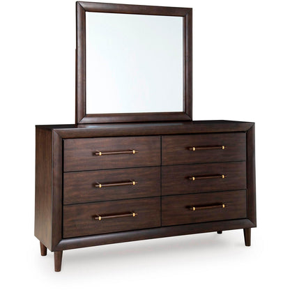 Benchcraft Dantenton 6 - Drawer Dresser with Mirror B611 - 31/B611 - 36 - American Furniture of Slidell