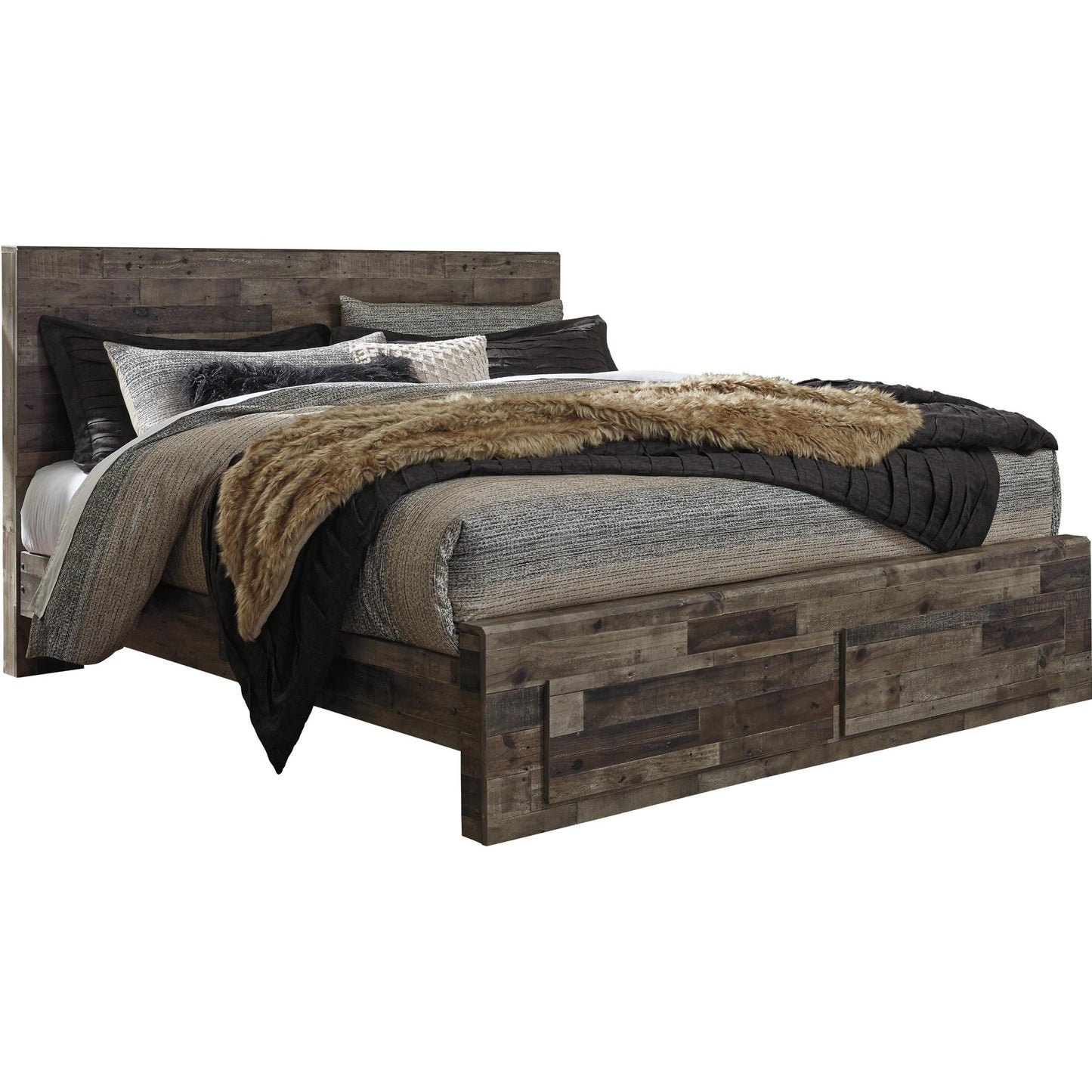 Benchcraft Derekson B200B51 7 pc King Storage Panel Bedroom Set - American Furniture of Slidell