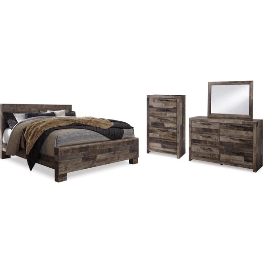 Benchcraft Derekson B200B63 6 pc King Panel Bedroom Set - American Furniture of Slidell
