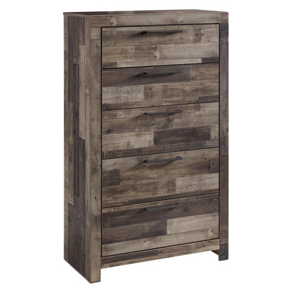 Benchcraft Derekson B200B84 6 pc Queen Panel Storage Bedroom Set - American Furniture of Slidell