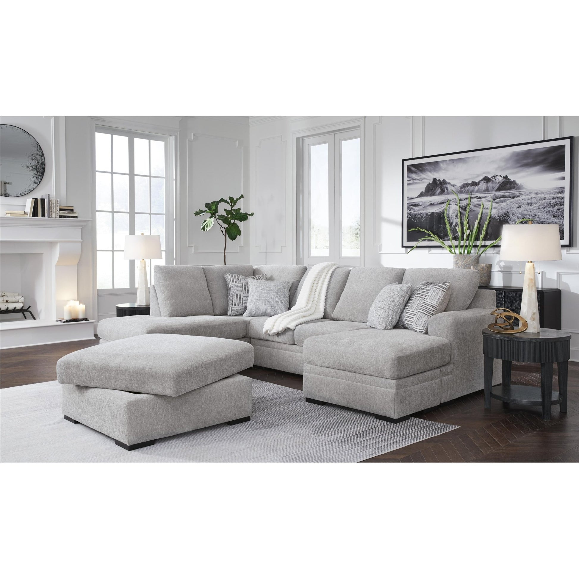 Benchcraft Gabyleigh 20904S2 2 pc Sectional with Chaise - American Furniture of Slidell