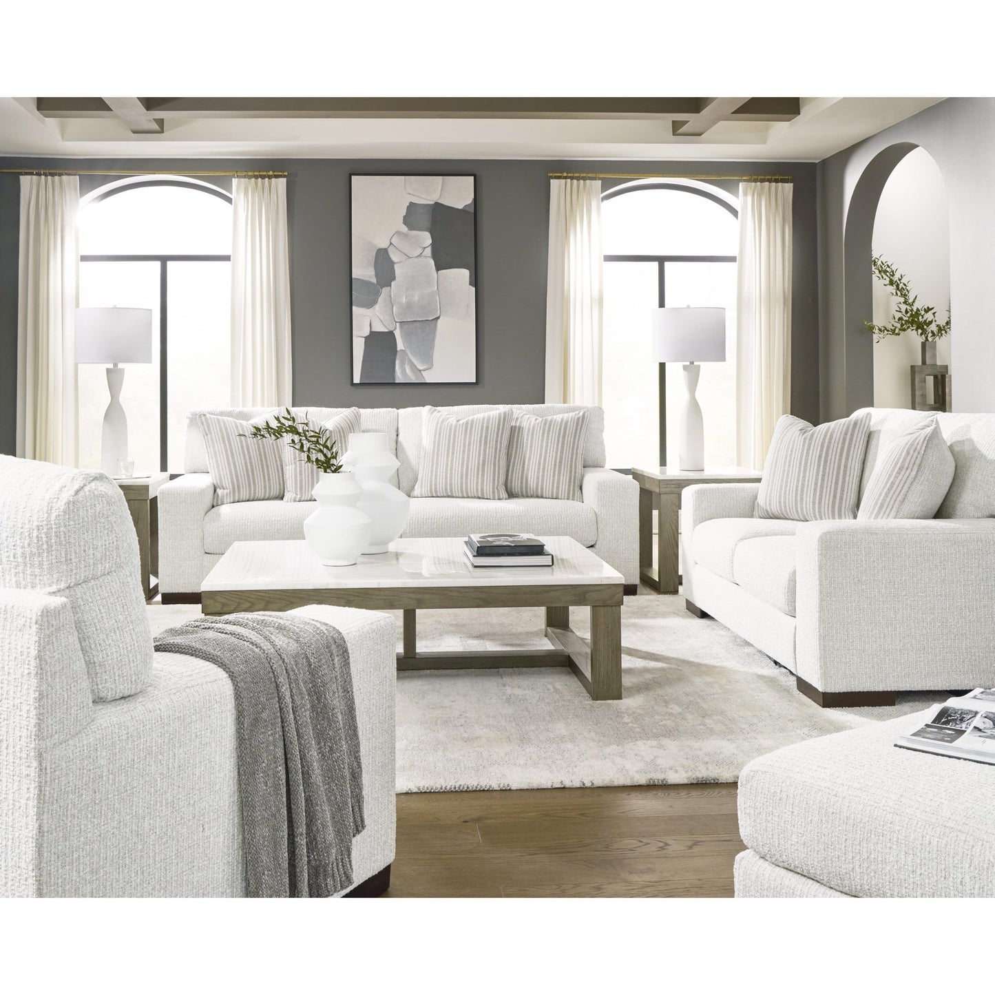 Benchcraft Hartside Stationary Fabric Chair 8010423 - American Furniture of Slidell