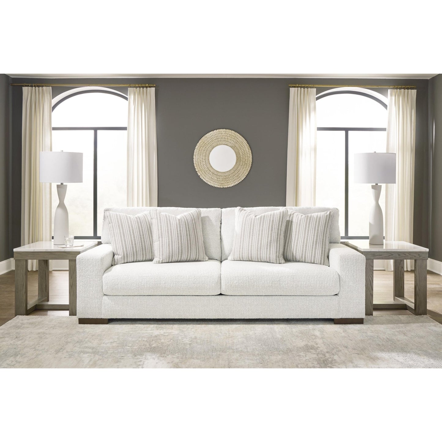 Benchcraft Hartside Stationary Fabric Sofa 8010438 - American Furniture of Slidell
