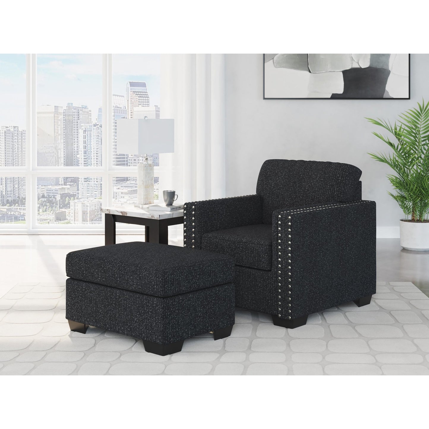 Benchcraft Jasmine Peaks 2890414 Ottoman - American Furniture of Slidell