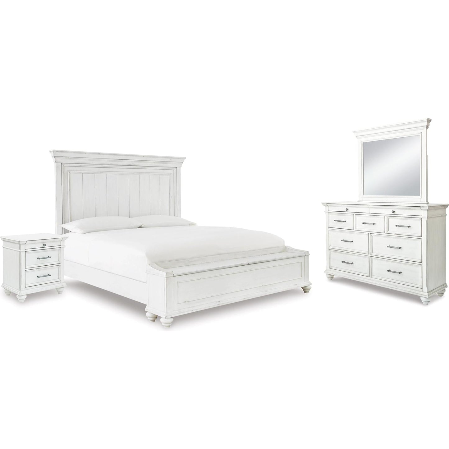 Benchcraft Kanwyn B777B19 6 pc Queen Panel Bedroom Set - American Furniture of Slidell