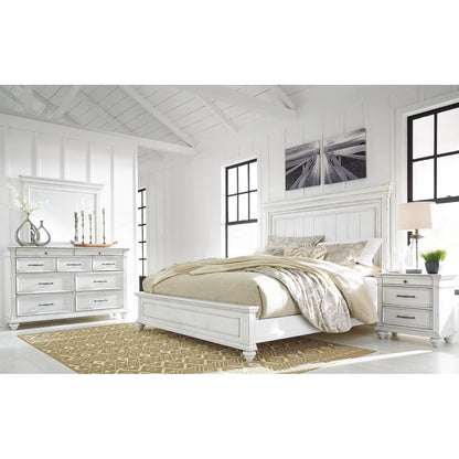 Benchcraft Kanwyn B777B20 7 pc King Panel Bedroom Set - American Furniture of Slidell