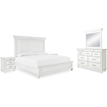 Benchcraft Kanwyn B777B28 7 pc Queen Panel Bedroom Set - American Furniture of Slidell