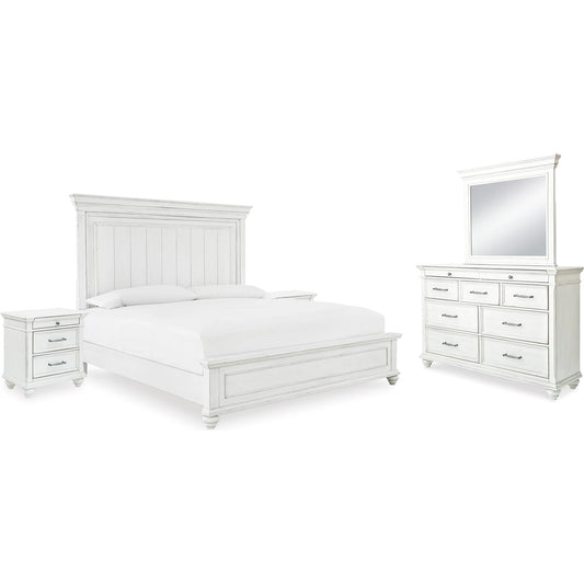 Benchcraft Kanwyn B777B28 7 pc Queen Panel Bedroom Set - American Furniture of Slidell