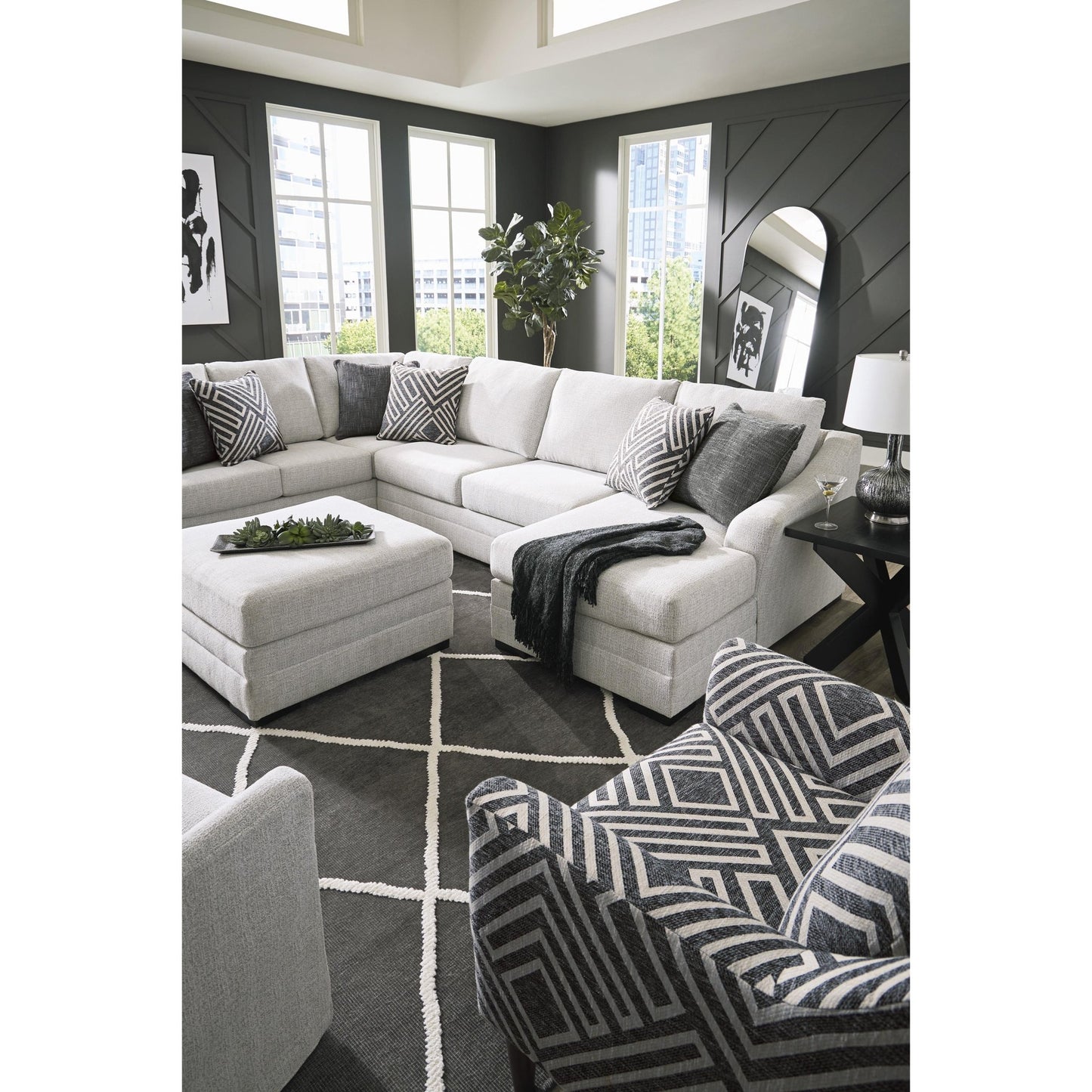 Benchcraft Koralynn 5410208 Oversized Accent Ottoman - American Furniture of Slidell