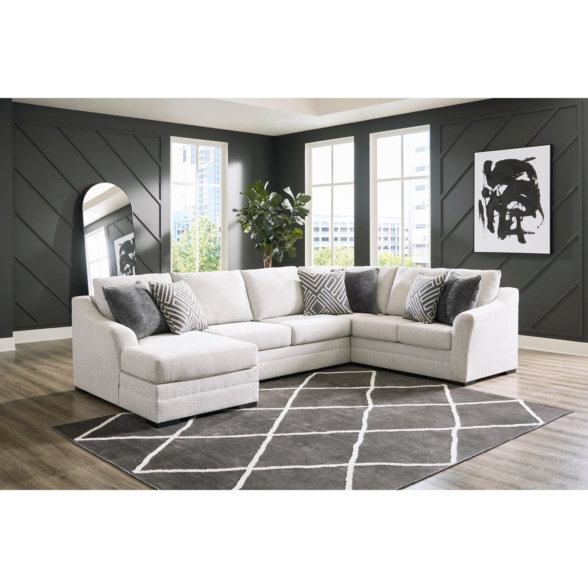 Benchcraft Koralynn 54102S1 3 pc Sectional with Chaise - American Furniture of Slidell
