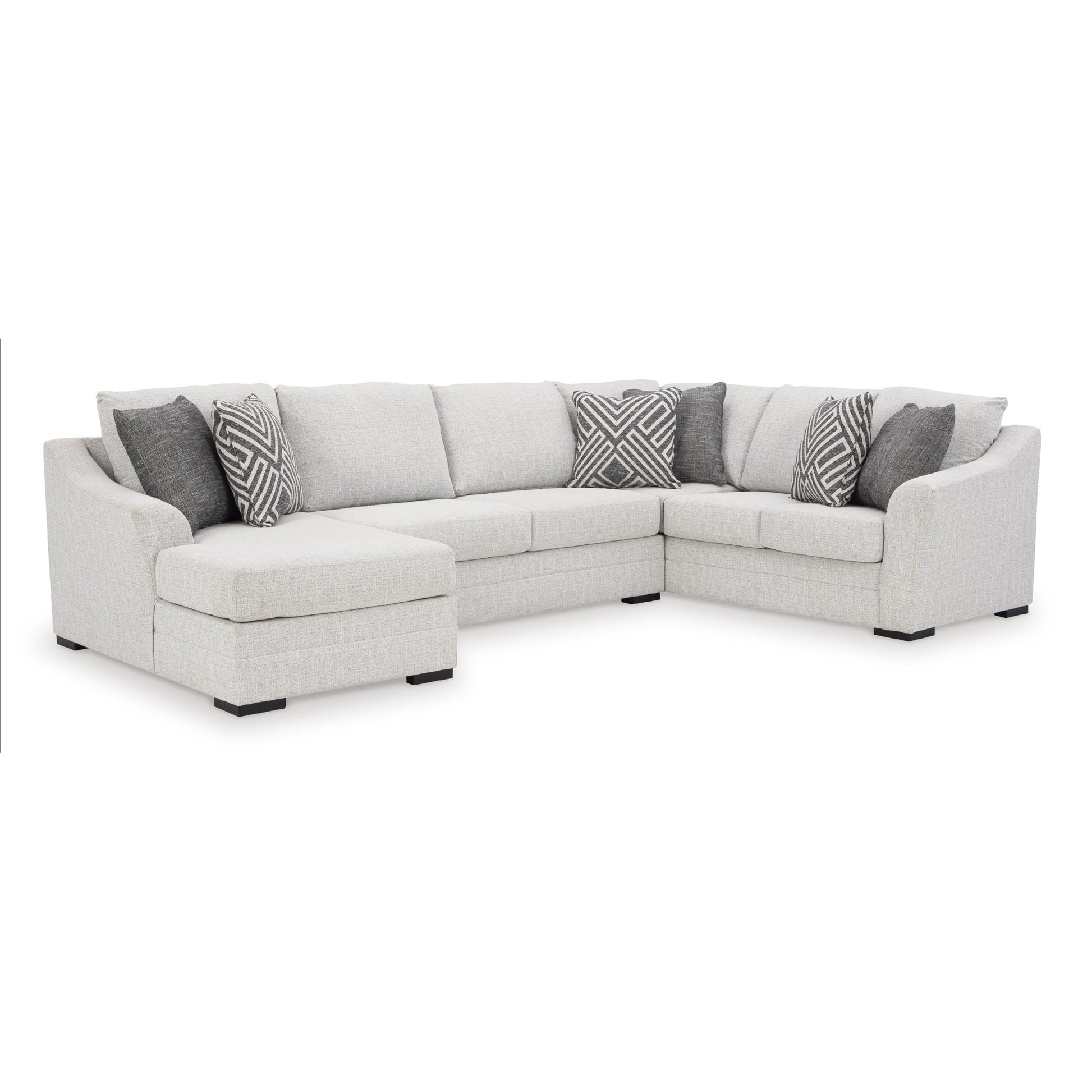 Benchcraft Koralynn 54102S1 3 pc Sectional with Chaise - American Furniture of Slidell