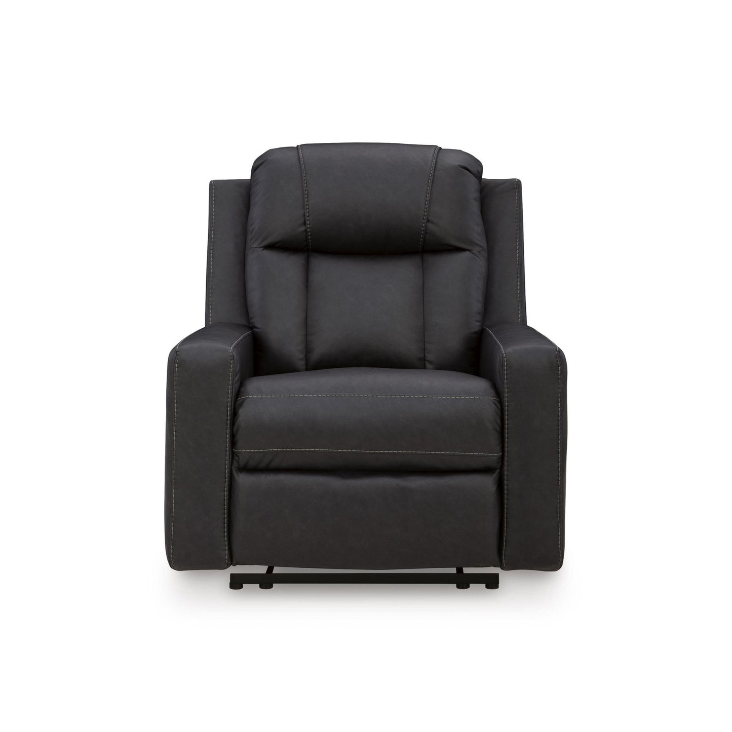 Benchcraft Mackmenville Leather Look Recliner with Wall Recline 7471329 - American Furniture of Slidell